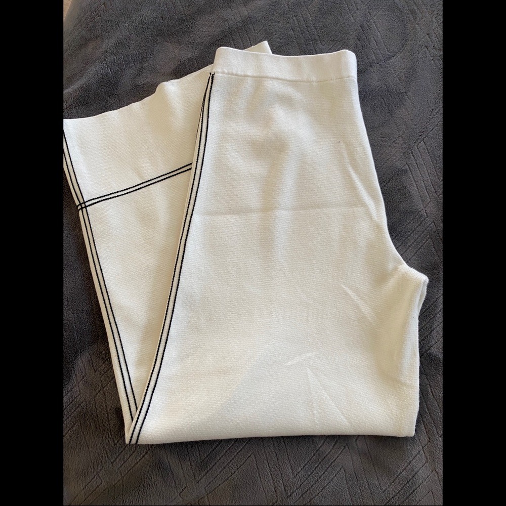 Zara knitted White Bottoms